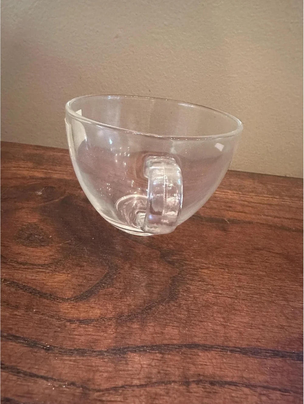 Vintage Bodum France Glass Coffee Cup Set of 6 Tapered NOS #5715-10B